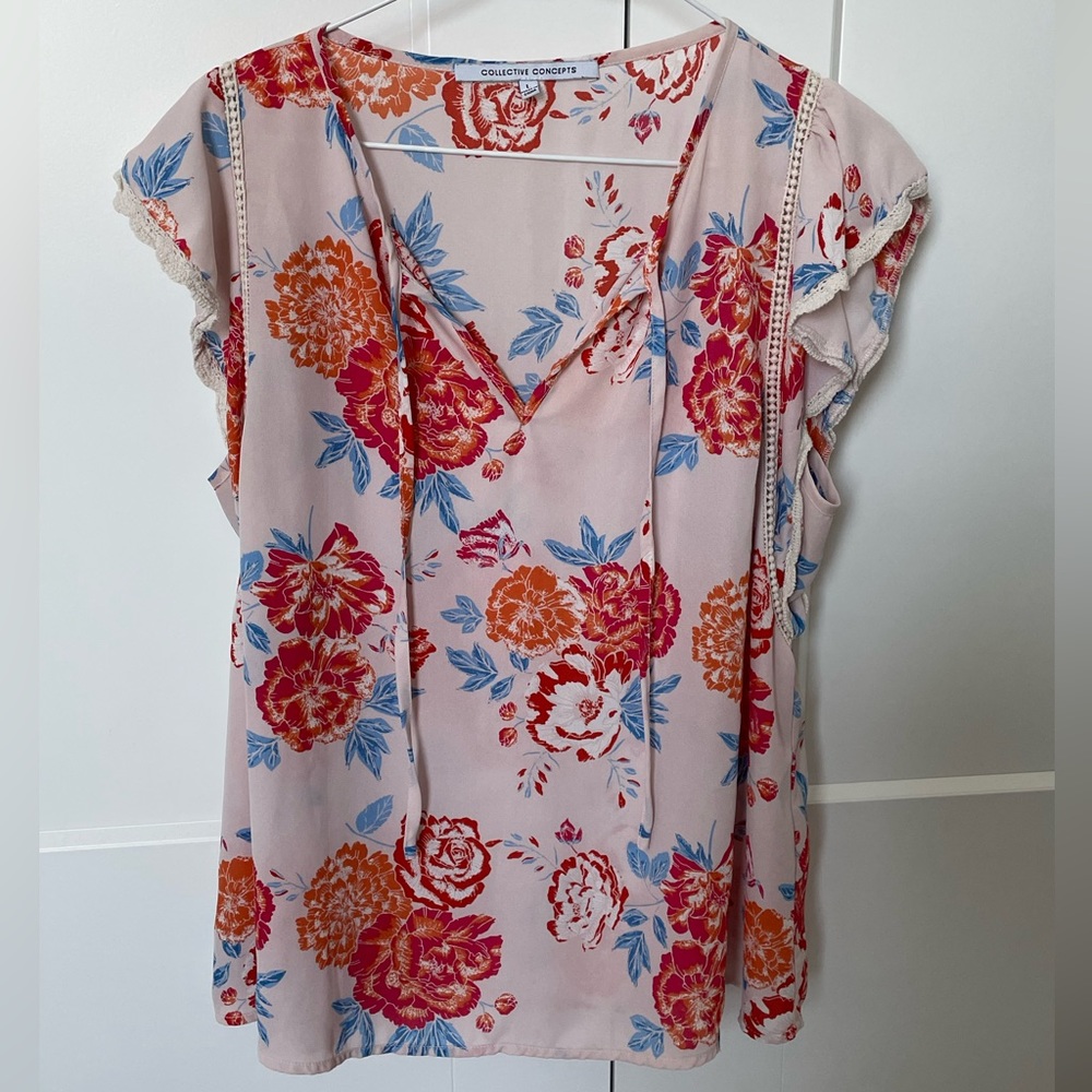 Collective Concepts Floral Top